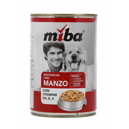 BOCCONCINI CANE CON MANZO E VITAMINE  405G