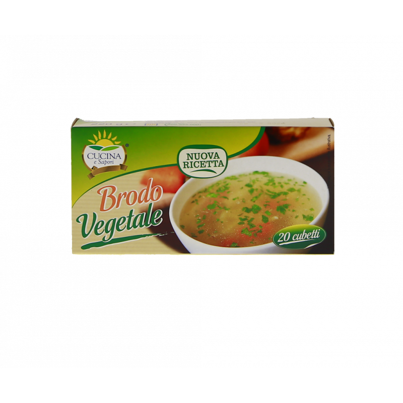 DADO BRODO VEGETALE 220G