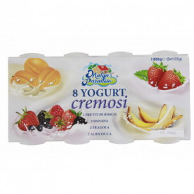 YOGURT ALLA FRUTTA GUSTI ASSORTITI 8X125G