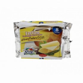 FORMAGGIO FUSO A FETTE GUSTO GRANA  200G