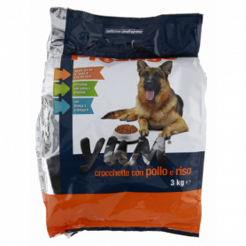 CROCCHETTE CANE CON POLLO E RISO 3KG