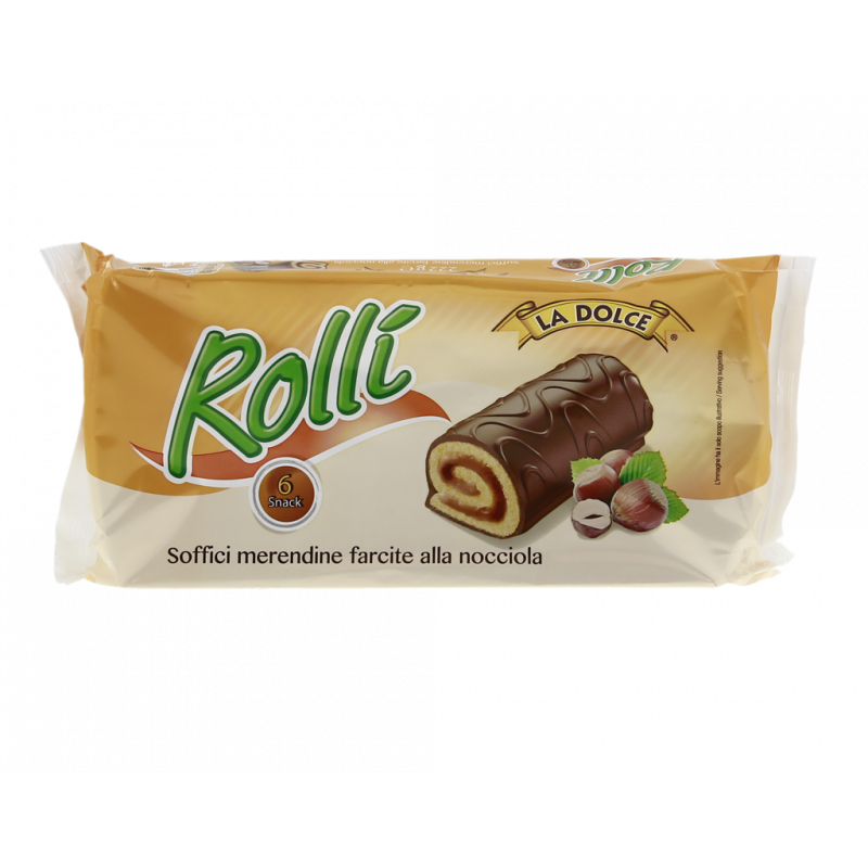 ROLLI FARCITI ALLA NOCCIOLA 6PZ 222G