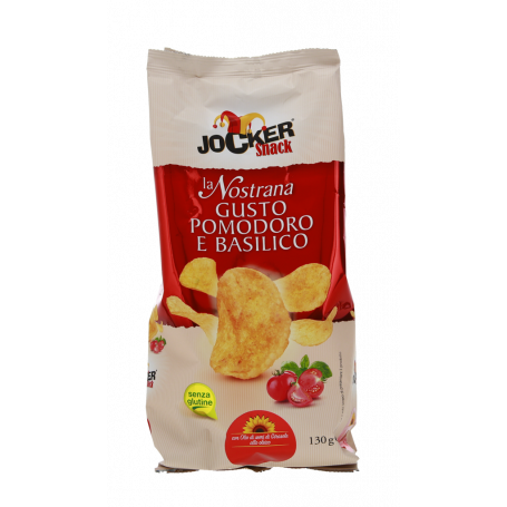 PATATINE NOSTRANE POMODORO E BASILICO 130G