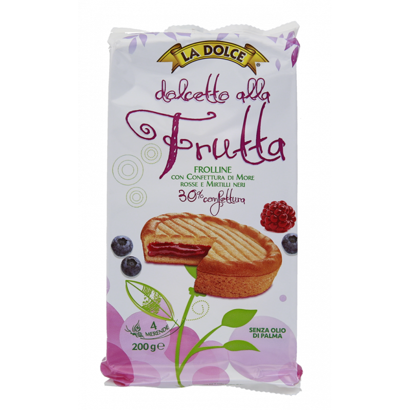 FROLLINE MORE ROSSE E MIRTILLI 4PZ 200G