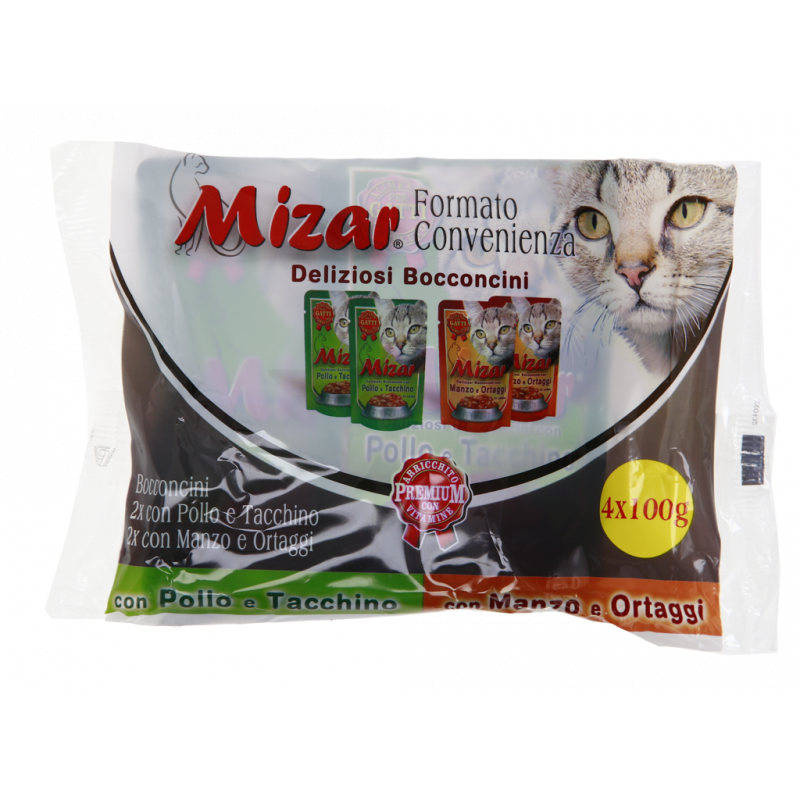 BOCCONCINI GATTO GUSTI ASSORTITI 4X100G