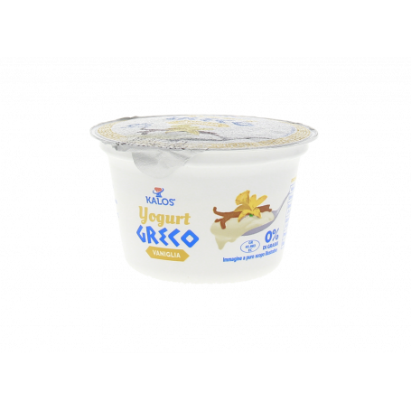 YOGURT GRECO VANIGLIA 0% GRASSI 150G