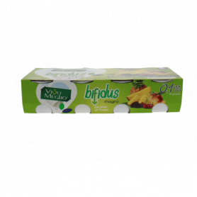 YOGURT MAGRO ALLA FRUTTA 0,1% GRASSI 8X125G