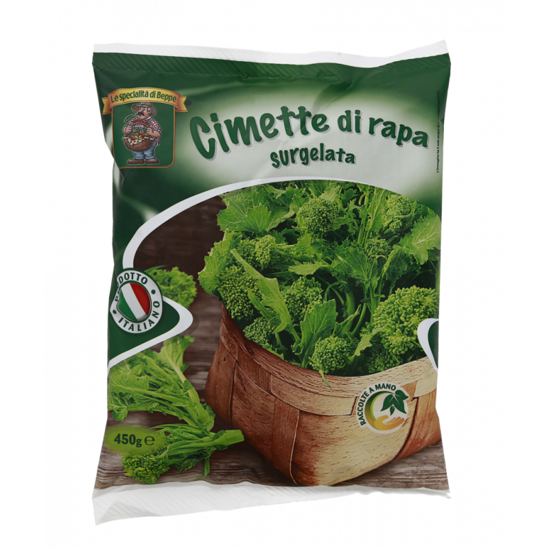 CIMETTE DI RAPA SURGELATE 450G