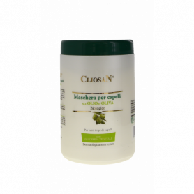 MASCHERA PER CAPELLI ALL'OLIO DI OLIVA 100% BIOLOGICO 1 L
