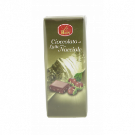 TAVOLETTE DI CIOCCOLATO AL LATTE CON NOCCIOLE 4 X 40 G