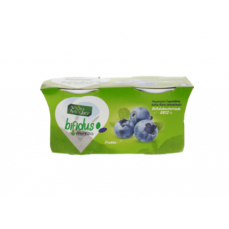 YOGURT BIANCO/MIRTILLI SENZA GLUTINE 2X125G