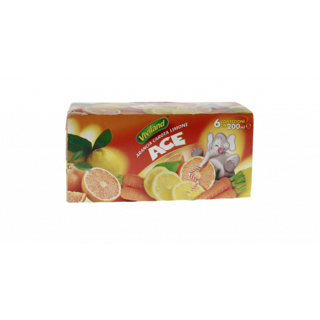 SUCCO GUSTO ACE IN BRICK 6X200ML