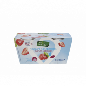 YOGURT ALLA FRAGOLA SENZA LATTOSIO 2X125G