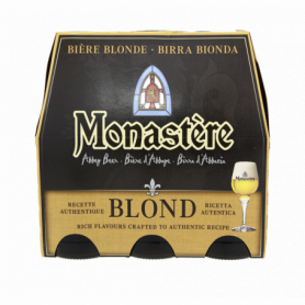 BIRRA BIONDA IN VETRO 6,2% VOL.ALC. 6X0,25L
