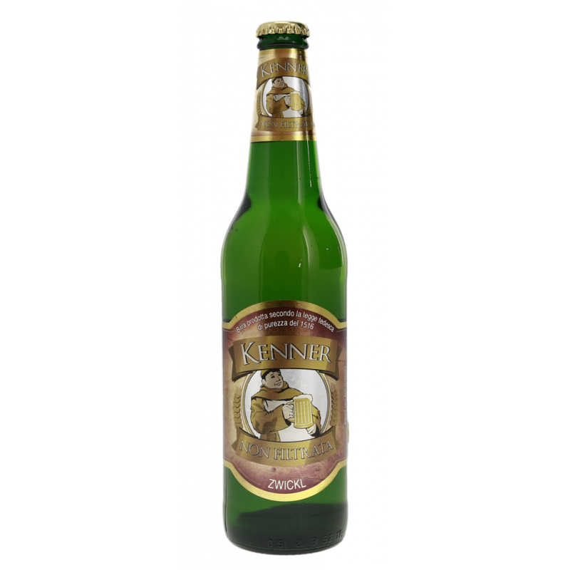 BIRRA CHIARA NON FILTRATA IN VETRO 5% VOL.ALC. 0,5L