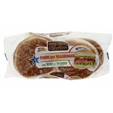 MEGABURGER DI SESAMO 4X300G