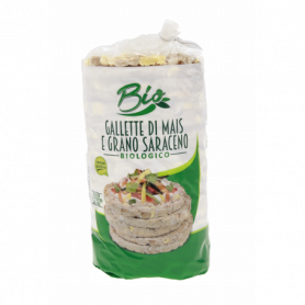 GALLETTE DI MAIS E GRANO SARACENO 100G